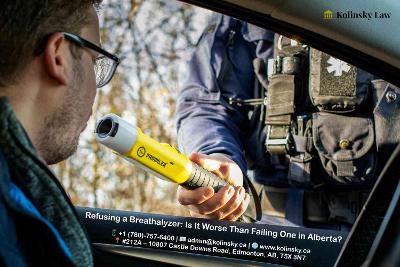 Refusing a Breathalyzer Test: Is It Worse Than Failing One in Alberta?
